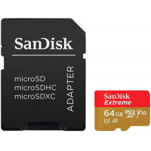 „Sandisk EXTREME micro SDXC“ 64 GB SDSQXA2-064G-GN6AA