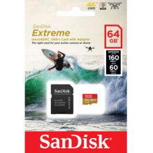 „Sandisk EXTREME micro SDXC“ 64 GB SDSQXA2-064G-GN6AA