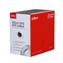 KABELIS CAT6 UTP 305M CCA BALTA / PFM922I-6UN-C-BALTA DAHUA