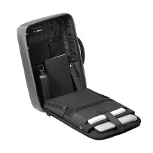 XD DESIGN ANTI-THEFT BACKPACK / BRIEFCASE BOBBY BIZZ 2.0 GREY P / N: P705.922 XD DESIGN ANTI-THEFT BACKPACK / BRIEFCASE BOBBY BIZZ 2.0 GREY P / N: P705.922