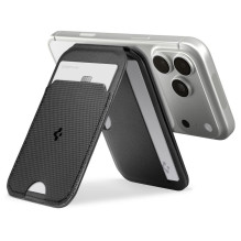 Spigen Slim Fold Tripod Wallet S314-2 MagSafe Magnetic Phone Case - Black