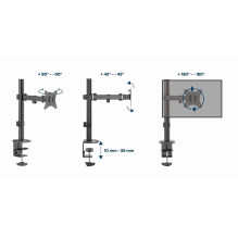 DISPLAY ACC MOUNTING ARM / 17-32" MA-D1-03 GEMBIRD DISPLAY ACC MOUNTING ARM / 17-32" MA-D1-03 GEMBIRD
