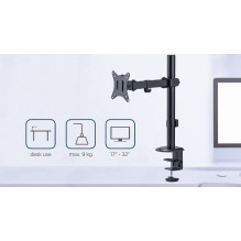 DISPLAY ACC MOUNTING ARM / 17-32" MA-D1-03 GEMBIRD DISPLAY ACC MOUNTING ARM / 17-32" MA-D1-03 GEMBIRD