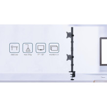 DISPLAY ACC MOUNTING ARM / 17-32" MA-D2-02 GEMBIRD