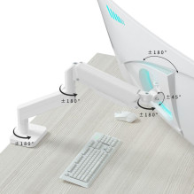 DISPLAY ACC MOUNTING ARM / 17-32" WH MA-DA1-04-W GEMBIRD DISPLAY ACC MOUNTING ARM / 17-32" WH MA-DA1-04-W GEMBIRD