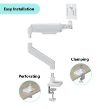 DISPLAY ACC MOUNTING ARM / 17-32" WH MA-DA1-04-W GEMBIRD DISPLAY ACC MOUNTING ARM / 17-32" WH MA-DA1-04-W GEMBIRD