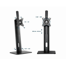 DISPLAY ACC ADJUSTABLE STAND / MS-D1-01 GEMBIRD