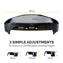 MONITORIUS ACC RISER SMART / PLUS 8020801 FELLOWES
