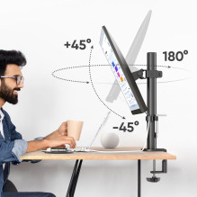 MONITOR ACC DESK MOUNT / 13-34" BLACK D101E-B ONKRON