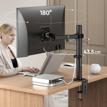 MONITOR ACC DESK MOUNT / 13-34" BLACK D121E-B ONKRON