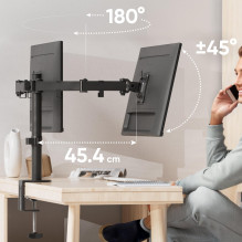 MONITORIAUS PRIEDAS STALO LAIKIKLIS / 13–32 COLIŲ JUODAS D221E-B ONKRON MONITORIAUS PRIEDAS STALO LAIKIKLIS / 13–32 COLIŲ JUODAS D221E-B ONKRON