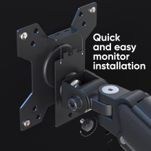 MONITOR ACC DESK MOUNT / 13-32" BLACK G45-B ONKRON