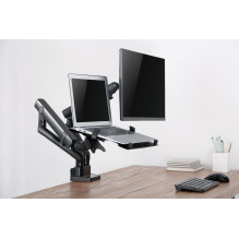 DISPLAY ACC MOUNTING ARM / NB TRAY MA-DA3-02 GEMBIRD DISPLAY ACC MOUNTING ARM / NB TRAY MA-DA3-02 GEMBIRD