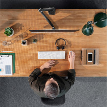 MONITOR ACC DESK MOUNT / 13-34" BLACK G90-B ONKRON