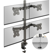 MONITORIAUS PRIEDAS STALO LAIKIKLIS / 13-32" JUODAS D421E-B ONKRON MONITORIAUS PRIEDAS STALO LAIKIKLIS / 13-32" JUODAS D421E-B ONKRON