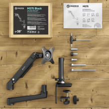 MONITOR ACC DESK MOUNT / 17-38" BLACK MS75-B ONKRON