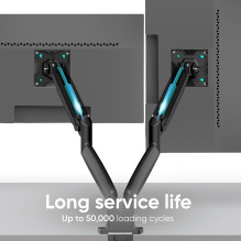 MONITOR ACC DESK MOUNT / 13-32" BLACK G200-B ONKRON