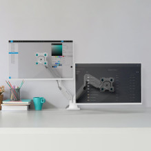 MONITOR ACC DESK MOUNT / 13-32" WHITE G200-W ONKRON MONITOR ACC DESK MOUNT / 13-32" WHITE G200-W ONKRON