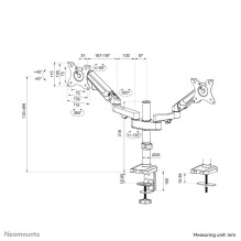 MONITOR ACC DESK MOUNT 17-27" / DS70-750BL2 NEOMOUNTS