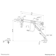 MONITOR ACC DESK MOUNT 17-32" / DS75-450BL2 NEOMOUNTS MONITOR ACC DESK MOUNT 17-32" / DS75-450BL2 NEOMOUNTS