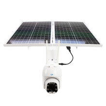PNI IP60 live PTZ video surveillance camera package with solar panel, 2MP, GSM 4G and Sticky Pad Flag