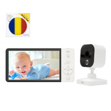 Video Package Baby Monitor PNI BM500 Screen 5 Inch Wireless 2.4GHz and Sticky Pad Flag Video Package Baby Monitor PNI BM500 Screen 5 Inch Wireless 2.4GHz and Sticky Pad Flag