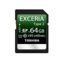 Toshiba Universal SDHC Class 10 (UHS) Exceria Type2 64Gb