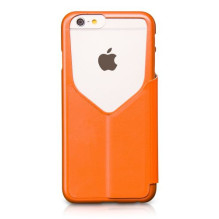 Hoco Apple iPhone 6 In.Design PU HI-L063 oranžinis