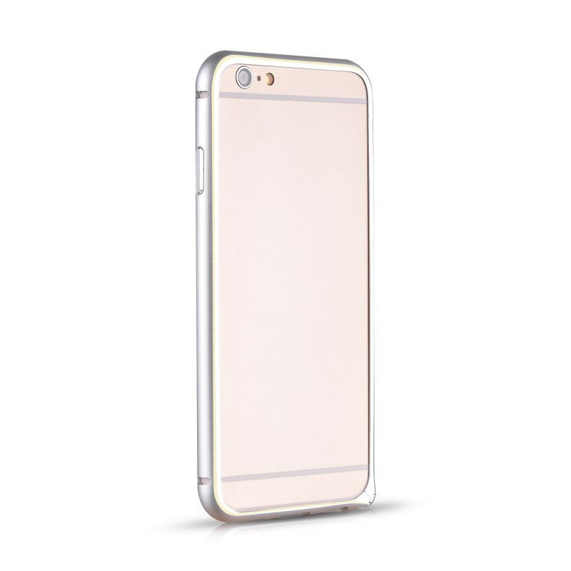 Hoco Apple iPhone 6 Plus / 6s Plus Blade serijos hipokampinės sagties dėklas, sidabrinis