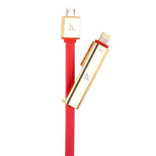 „Hoco Universal UPL14 Lipstick“ serijos įkrovimo laidas viename (Apple su micro USB)
