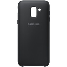 Samsung J6 2018 J600 dvisluoksnis dėklas EF-PJ600CBEGWW, juodas