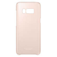 Samsung QG955CPE skaidrus dėklas, skirtas Galaxy S8+ G955, rožinis