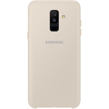Samsung A6 Plus 2018 A605 dvisluoksnis dėklas EF-PA605CFE auksinis Samsung A6 Plus 2018 A605 dvisluoksnis dėklas EF-PA605CFE auksinis