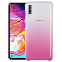 Samsung Galaxy A70 dėklas „Gradation“, rožinis, EF-AA705CPEGWW