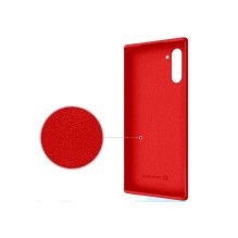 Evelatus Samsung Galaxy Note 10 Premium Soft Touch Silicone Case Red