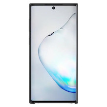 Samsung Galaxy Note 10 silikoninis dėklas, juodas