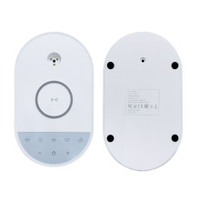 Evelatus Evelatus stalo lempa, belaidis įkroviklis EWC07, balta