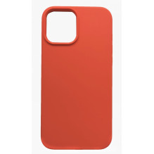 Evelatus Apple iPhone 12 / 12 Pro Premium Soft Touch Silicone Case Orange