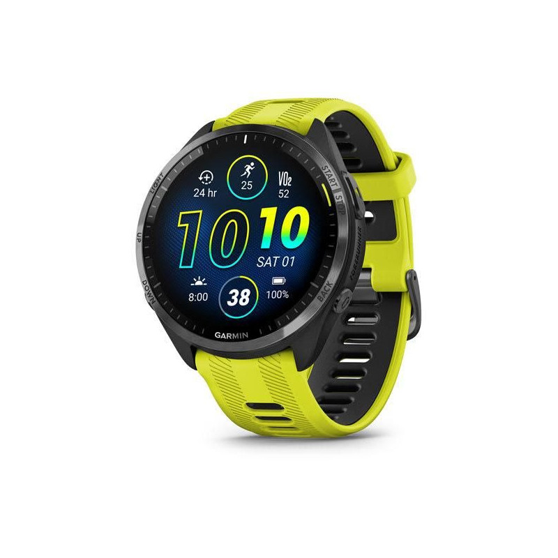 „Garmin“ išmanusis laikrodis „Forerunner 965“ / geltonas 010-02809-12