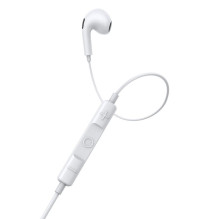 Baseus Baseus encok c17 in-ear wired headphones with usb type c microphone white (NGCR010002)