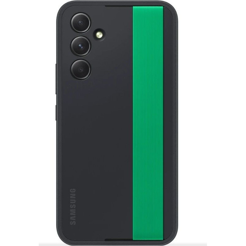 Samsung Galaxy A54 5G plonas dirželio dėklas, juodas