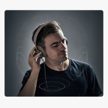 Ugreen Ugreen kampinis AUX kabelis 2 x mini lizdas 3,5 mm 1 m mėlynas (AV112)