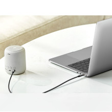 Ugreen Ugreen angled AUX cable 2 x mini jack 3.5 mm 1m blue (AV112)