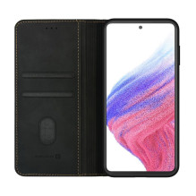 „Evelatus“ „Samsung Galaxy A53“ dėklas, juodas, su gobtuvu