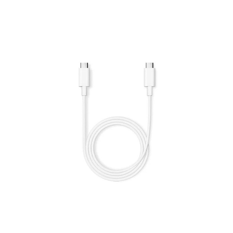 „Samsung“ 60 W 5A universalus USB-C į USB-C įkrovimo ir duomenų perdavimo laidas, 1 m (OEM), baltas