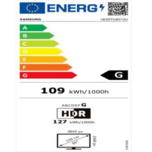 „Samsung“ 50 colių UHD 4K televizorius UE50AU8072