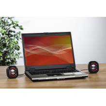 Hama Sonic Mobil 183 Notebook Speaker Black Red