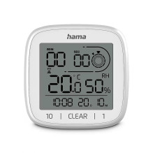 Hama Cyprus digital bathroom clock
