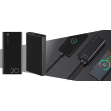 Navitel PWR20 AL juodas