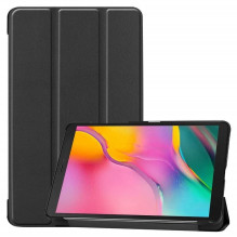 Taktinis knygų dėklas, skirtas „Samsung Galaxy Tab A 8“ T290 / T295, juodas Taktinis knygų dėklas, skirtas „Samsung Galaxy Tab A 8“ T290 / T295, juodas
